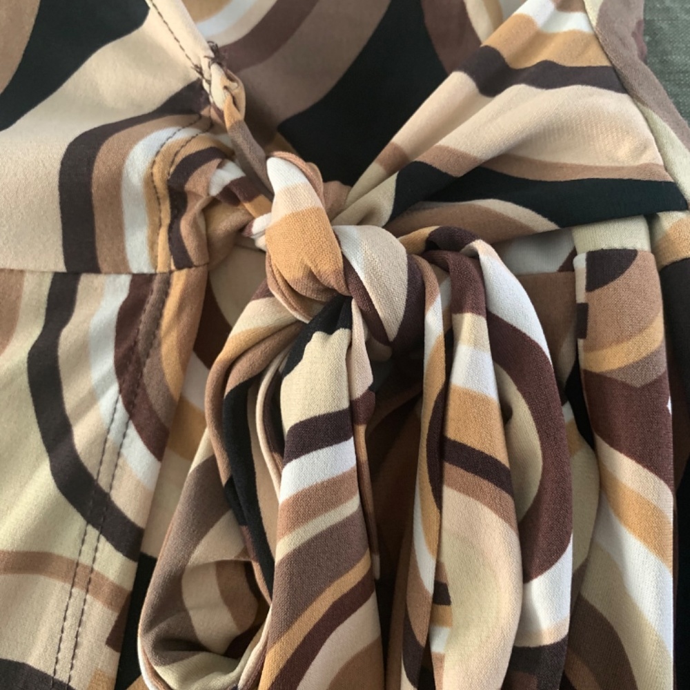NEW BISOU BISOU WRAP DRESS NEW WITH TAG SIZE 10 - Picture 10 of 15